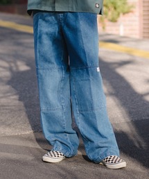 【Dickies】85283 DENIM DOUBLE KNEE WORK PANT/ディッキーズ デニムダブルニー ワークパンツ