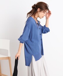 SHOO・LA・RUE | 【接触冷感/UV/毛玉になりにくい】シューアイスポンチョ風ニットカーディガン(カーディガン/ボレロ)