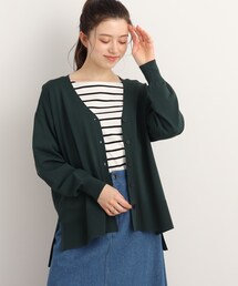 SHOO・LA・RUE | 【接触冷感/UV/毛玉になりにくい】シューアイスポンチョ風ニットカーディガン(カーディガン/ボレロ)