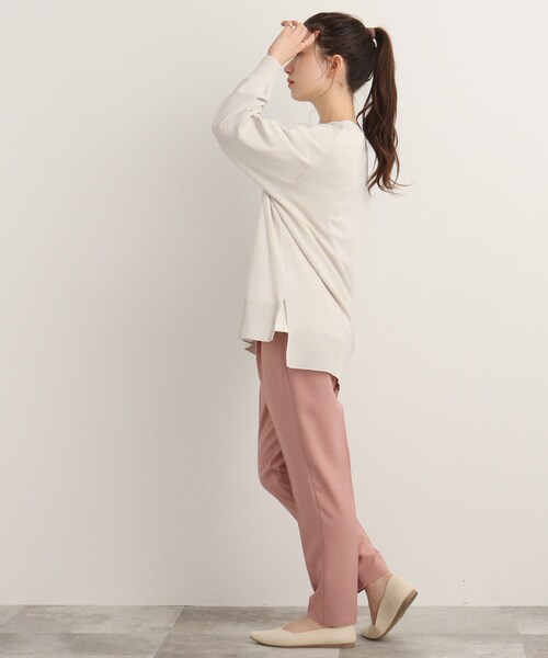 SHOO・LA・RUE（シューラルー）の「◆【接触冷感/UV】シューアイス ポンチョ風カーディガン（カーディガン/ボレロ・レディース・ブラック/グレー系/ダークグリーン/ブルー・00）」の7枚目の写真