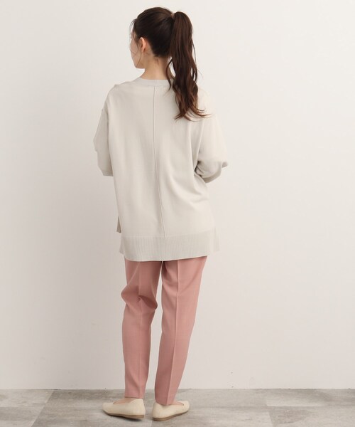 SHOO・LA・RUE（シューラルー）の「◆【接触冷感/UV】シューアイス ポンチョ風カーディガン（カーディガン/ボレロ・レディース・ブラック/グレー系/ダークグリーン/ブルー・00）」の8枚目の写真