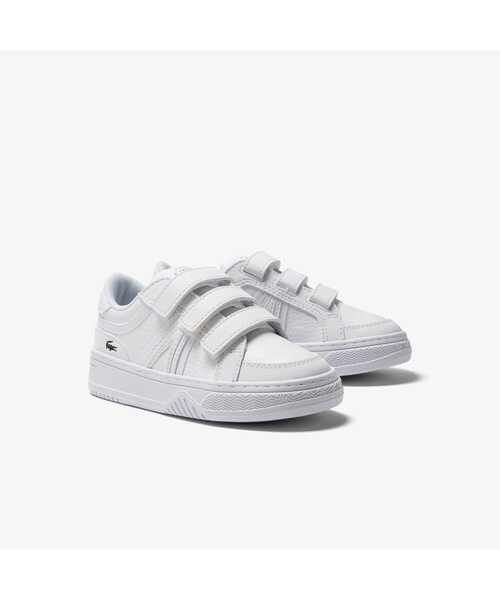 LACOSTE(ラコステ)の「キッズ L001 123 4 SUI(スニーカー・キッズ・ホワイト・12cm/14.0cm/13.0cm/16.0cm/15.0cm)」の1枚目の写真