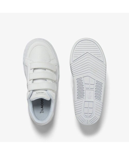 LACOSTE(ラコステ)の「キッズ L001 123 4 SUI(スニーカー・キッズ・ホワイト・12cm/14.0cm/13.0cm/16.0cm/15.0cm)」の4枚目の写真