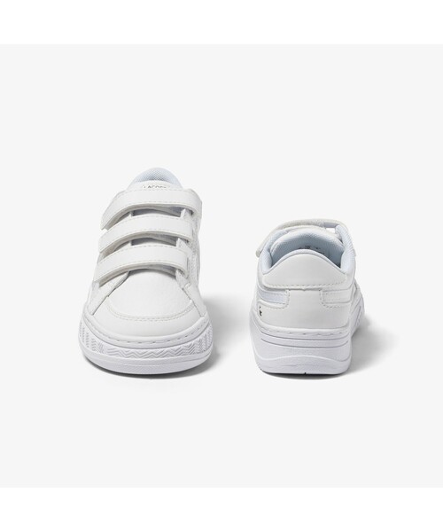 LACOSTE(ラコステ)の「キッズ L001 123 4 SUI(スニーカー・キッズ・ホワイト・12cm/14.0cm/13.0cm/16.0cm/15.0cm)」の3枚目の写真