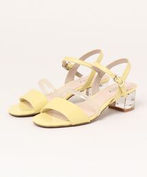 unity（ユニティ）の「アンクルストラップクリアヒールサンダル（サンダル）」