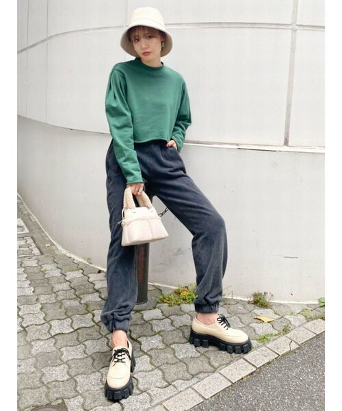 EMODA（エモダ）の「イージーパンツ（その他パンツ・レディース・ブラック・FREE）」の5枚目の写真