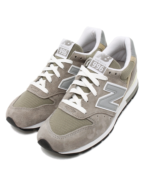 NEW BALANCE（ニューバランス）の「NEW BALANCE M996（スニーカー・レディース・チャコールグレー/ブルー/グリーン・38/39）」の2枚目の写真