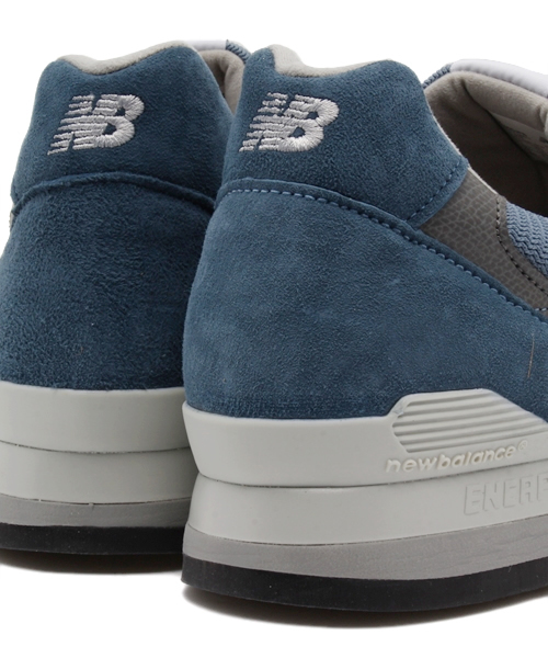 NEW BALANCE（ニューバランス）の「NEW BALANCE M996（スニーカー・レディース・チャコールグレー/ブルー/グリーン・38/39）」の6枚目の写真