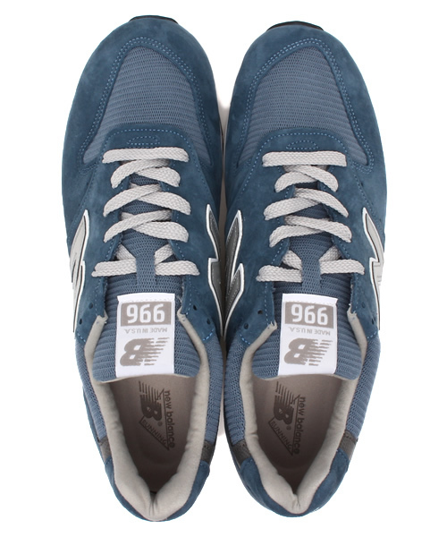 NEW BALANCE（ニューバランス）の「NEW BALANCE M996（スニーカー・レディース・チャコールグレー/ブルー/グリーン・38/39）」の7枚目の写真