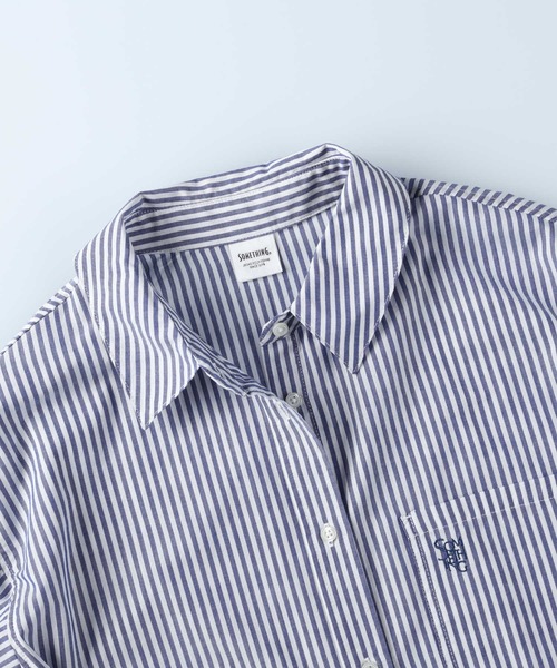 SOMETHING ストライプシャツ SOMETHING】STRIPESHIRTS ストライプシャツ（シャツ