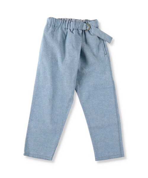 BRANSHES（ブランシェス）の「アシンメトリーロングパンツ（その他パンツ・キッズ・ライム/ブルー・100/110/120/130/140/150）」の8枚目の写真