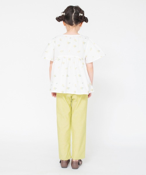 BRANSHES（ブランシェス）の「アシンメトリーロングパンツ（その他パンツ・キッズ・ライム/ブルー・100/110/120/130/140/150）」の19枚目の写真