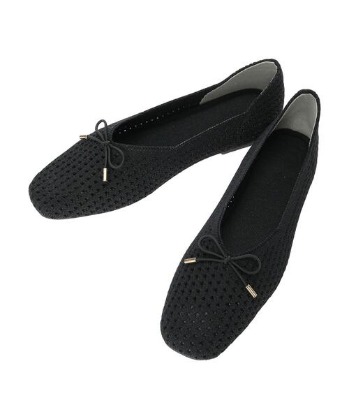 AMERICAN HOLIC（アメリカンホリック）の「3Dメッシュソフトニットバレエシューズ（バレエシューズ・レディース・ブラック/ブルー/ライトイエロー・S/M/L）」の15枚目の写真