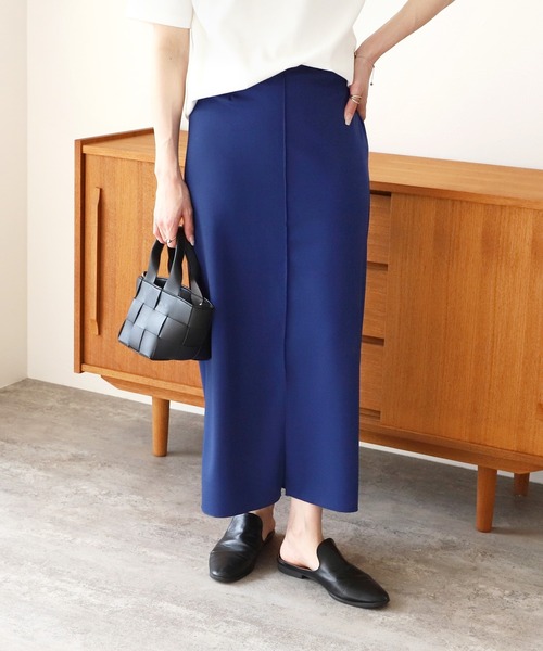 reca（レカ）の「ナロースカート（スカート・レディース・ブルー/グリーン/キナリ/ブラック・M）」の4枚目の写真