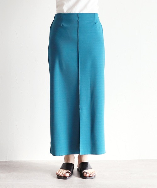 reca（レカ）の「ナロースカート（スカート・レディース・ブルー/グリーン/キナリ/ブラック・M）」の7枚目の写真