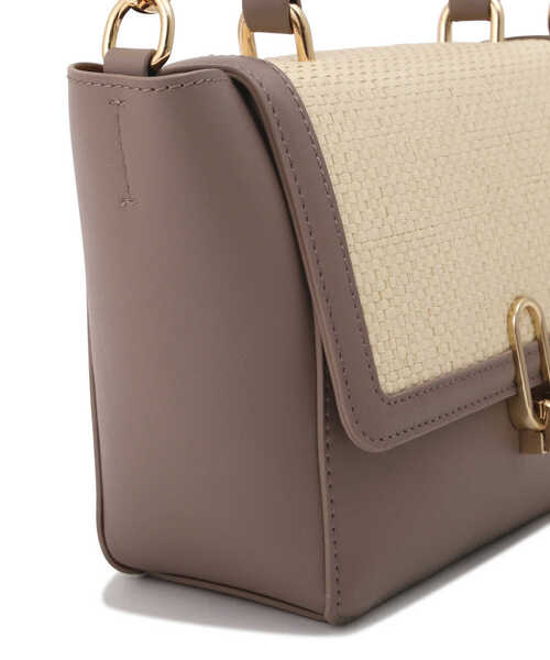 EDIT COLOGNE（エディットコロン）の「雑材MIXショルダーバッグ（ショルダーバッグ・レディース・オフホワイト/ベージュ・ﾌﾘ-）」の7枚目の写真