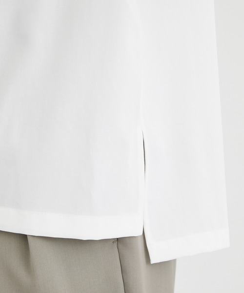 AFTERHOURS(アフターアワーズ)の「【AFTERHOURS / アフターアワーズ】OPEN COLLAR SHIRT S/S PO/オープンカラーシャツ S/S PO(シャツ/ブラウス・メンズ・ブラック/ホワイト・2/3)」の18枚目の写真