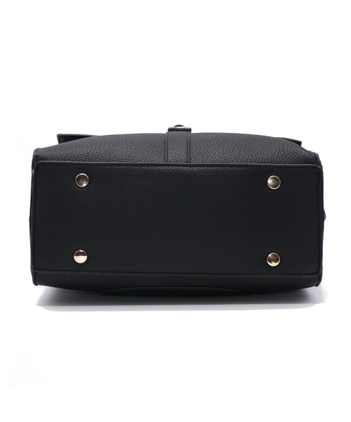 GUSCIO(グッシオ)の「【グッシオゴールドラベル】エレガンストートバッグ 2WAYミニサイズ(ハンドバッグ・レディース・グレー/ブラック/ベージュ/グリーン・FREE)」の6枚目の写真
