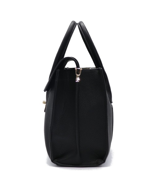 GUSCIO(グッシオ)の「【グッシオゴールドラベル】エレガンストートバッグ 2WAYミニサイズ(ハンドバッグ・レディース・グレー/ブラック/ベージュ/グリーン・FREE)」の5枚目の写真