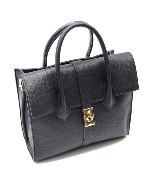GUSCIO(グッシオ)の「【グッシオゴールドラベル】エレガンストートバッグ 2WAYミニサイズ(ハンドバッグ・レディース・グレー/ブラック/ベージュ/グリーン・FREE)」の10枚目の写真