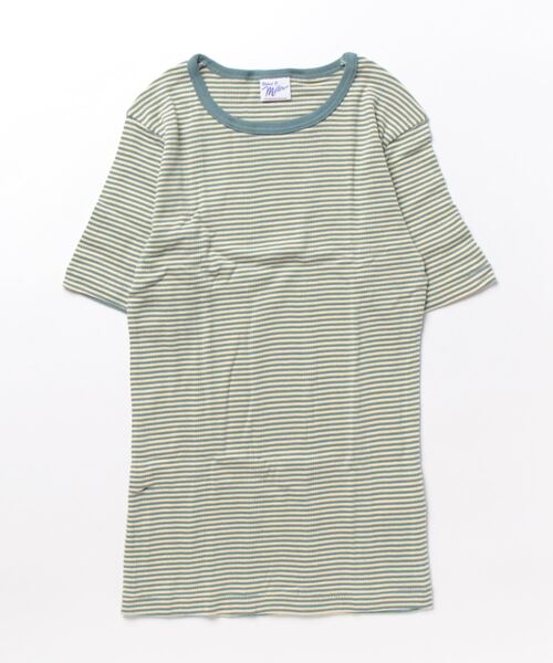 MILLER（ミラー）の「Miller クルーネックTEE（Tシャツ/カットソー・レディース・アイボリー/ブルー/ライム/ブラウン/ネイビー/ブルー系その他/ブラック/レッド/グリーン/チャコールグレー/グレー・FREE）」の9枚目の写真