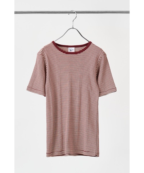 MILLER（ミラー）の「Miller クルーネックTEE（Tシャツ/カットソー・レディース・アイボリー/ブルー/ライム/ブラウン/ネイビー/ブルー系その他/ブラック/レッド/グリーン/チャコールグレー/グレー・FREE）」の11枚目の写真