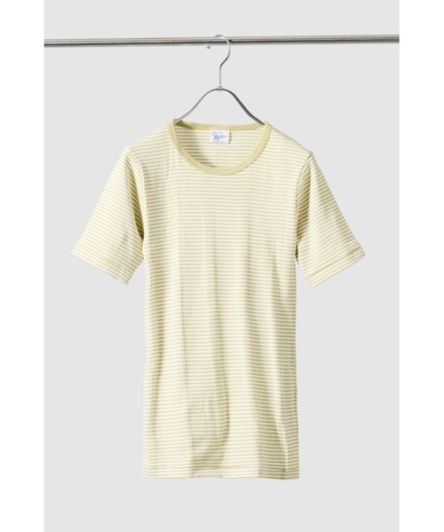 MILLER（ミラー）の「Miller クルーネックTEE（Tシャツ/カットソー・レディース・アイボリー/ブルー/ライム/ブラウン/ネイビー/ブルー系その他/ブラック/レッド/グリーン/チャコールグレー/グレー・FREE）」の6枚目の写真