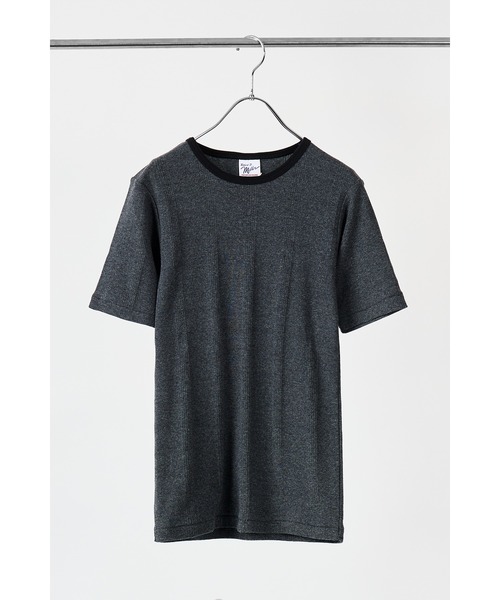 MILLER（ミラー）の「Miller クルーネックTEE（Tシャツ/カットソー・レディース・アイボリー/ブルー/ライム/ブラウン/ネイビー/ブルー系その他/ブラック/レッド/グリーン/チャコールグレー/グレー・FREE）」の4枚目の写真