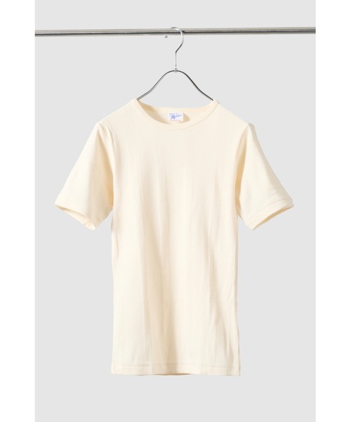 MILLER（ミラー）の「Miller クルーネックTEE（Tシャツ/カットソー・レディース・アイボリー/ブルー/ライム/ブラウン/ネイビー/ブルー系その他/ブラック/レッド/グリーン/チャコールグレー/グレー・FREE）」の2枚目の写真