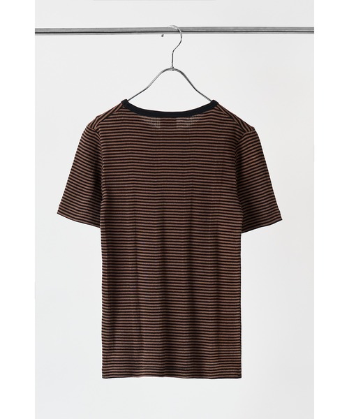 MILLER（ミラー）の「Miller クルーネックTEE（Tシャツ/カットソー・レディース・アイボリー/ブルー/ライム/ブラウン/ネイビー/ブルー系その他/ブラック/レッド/グリーン/チャコールグレー/グレー・FREE）」の22枚目の写真