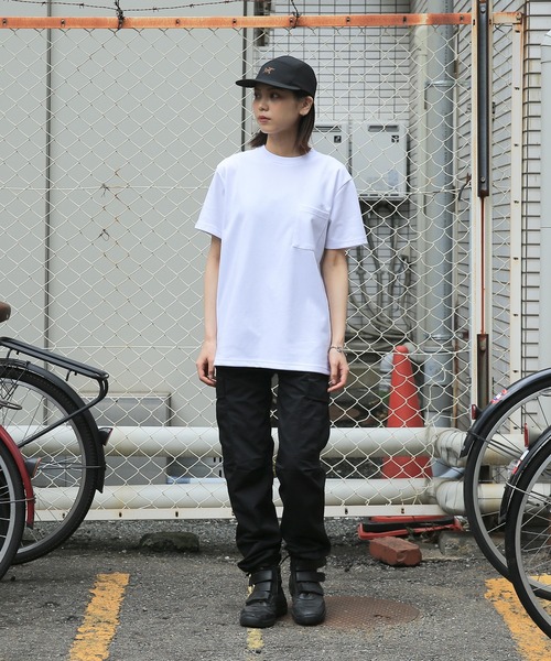 Goodwear(グッドウェア)の「GOOD WEAR 吸水速乾ポケ付き S/S TEE 2w7-13233(Tシャツ/カットソー・メンズ・ホワイト/ブルー系その他/グリーン/ブラック・L/M/S/XL)」の12枚目の写真