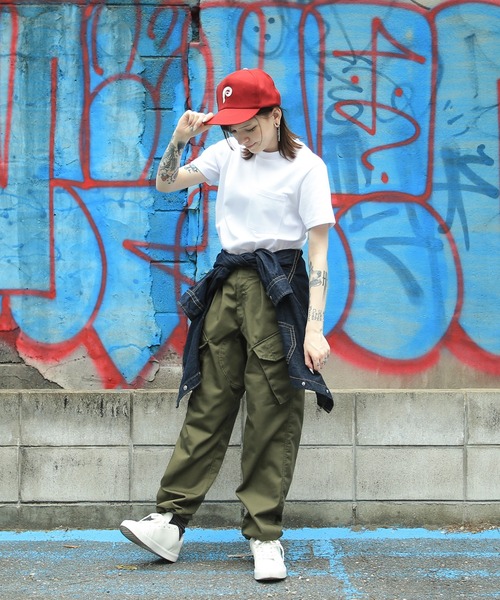 Goodwear(グッドウェア)の「GOOD WEAR 吸水速乾ポケ付き S/S TEE 2w7-13233(Tシャツ/カットソー・メンズ・ホワイト/ブルー系その他/グリーン/ブラック・L/M/S/XL)」の20枚目の写真