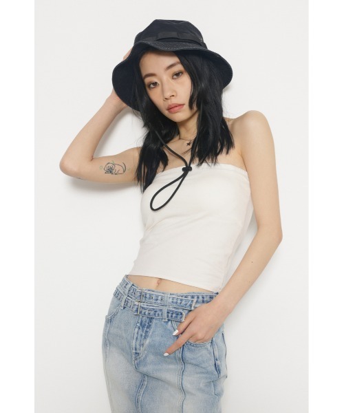 LAGUA GEM STUDS カップベアトップ LAGUA GEM | STUDS カップベアトップ (ベアトップ ) |SHEL'TTER