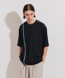 tk.TAKEO KIKUCHI | ブランケットステッチ半袖カットソー(Tシャツ/カットソー)