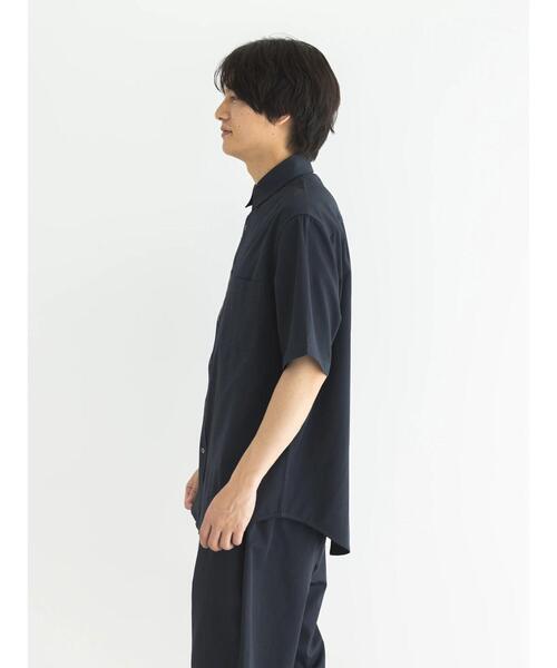 CRAFT STANDARD BOUTIQUE(クラフトスタンダードブティック)の「T/RチロリアンH/Sシャツ(シャツ/ブラウス・メンズ・グレイッシュベージュ/ブラック/アイボリー/チャコールグレー・M/L/XL)」の14枚目の写真