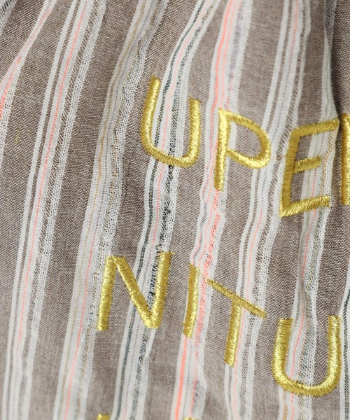 niko and...(ニコアンド)の「オリジナル刺繍巾着トートバッグ(トートバッグ・レディース・パープル/ブラウン/グリーン/ホワイト・0)」の22枚目の写真