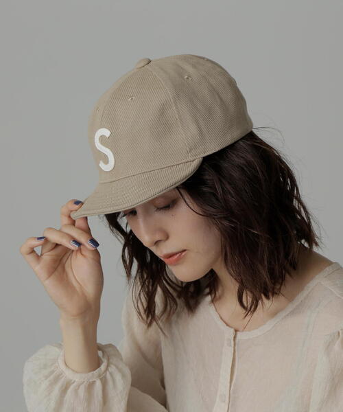 FREE'S MART（フリーズマート）の「◆ロゴショートキャップ（キャップ・レディース・ブラック/ベージュ・ﾌﾘ-）」の18枚目の写真