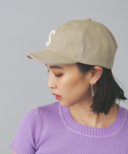 FREE'S MART（フリーズマート）の「◆ロゴショートキャップ（キャップ・レディース・ブラック/ベージュ・ﾌﾘ-）」の22枚目の写真