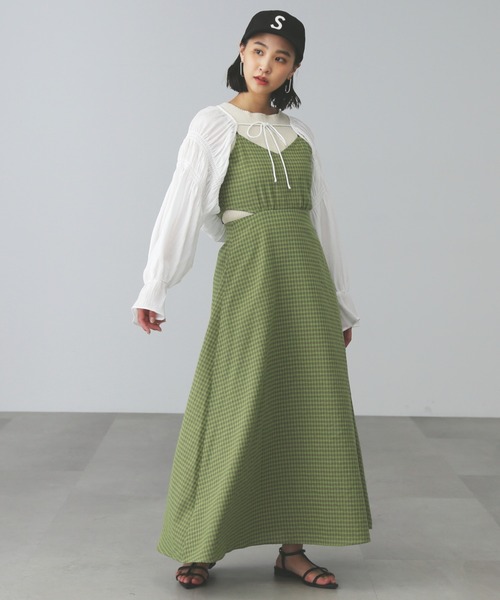 FREE'S MART（フリーズマート）の「◆ロゴショートキャップ（キャップ・レディース・ブラック/ベージュ・ﾌﾘ-）」の5枚目の写真