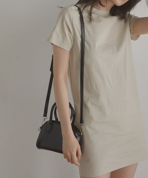 ACYM（アシーム）の「Mini boston バッグ（ショルダーバッグ・レディース・ホワイト/ブラック/ピンク・FREE）」の12枚目の写真