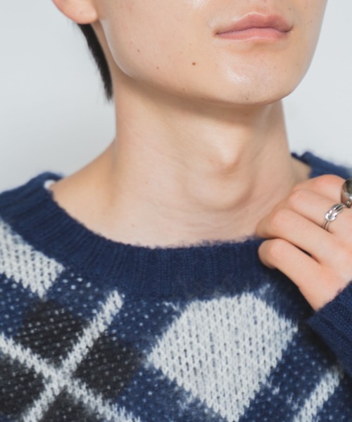 WEGO(ウィゴー)の「WEGO/モヘアライク総柄ビッグプルオーバー(ニット/セーター・メンズ・その他4/その他1/その他2/その他3・MEDIUM/LARGE)」の22枚目の写真