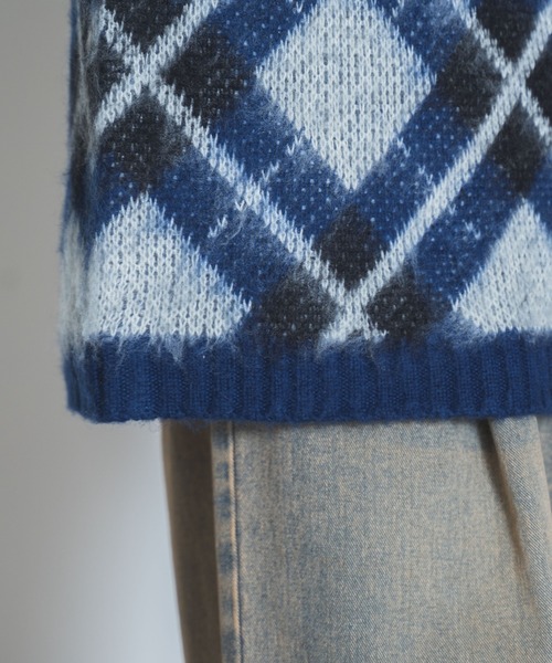 WEGO(ウィゴー)の「WEGO/モヘアライク総柄ビッグプルオーバー(ニット/セーター・メンズ・その他4/その他1/その他2/その他3・MEDIUM/LARGE)」の19枚目の写真