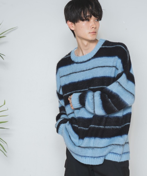 WEGO(ウィゴー)の「WEGO/モヘアライク総柄ビッグプルオーバー(ニット/セーター・メンズ・その他4/その他1/その他2/その他3・MEDIUM/LARGE)」の17枚目の写真