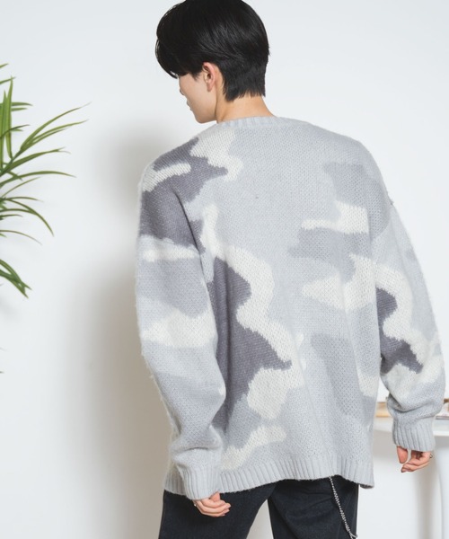 WEGO(ウィゴー)の「WEGO/モヘアライク総柄ビッグプルオーバー(ニット/セーター・メンズ・その他4/その他1/その他2/その他3・MEDIUM/LARGE)」の7枚目の写真