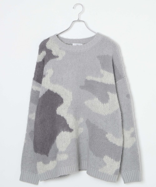 WEGO(ウィゴー)の「WEGO/モヘアライク総柄ビッグプルオーバー(ニット/セーター・メンズ・その他4/その他1/その他2/その他3・MEDIUM/LARGE)」の21枚目の写真