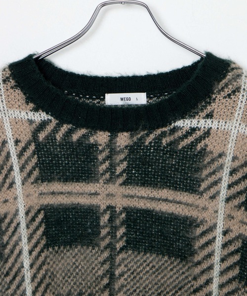 WEGO(ウィゴー)の「WEGO/モヘアライク総柄ビッグプルオーバー(ニット/セーター・メンズ・その他4/その他1/その他2/その他3・MEDIUM/LARGE)」の12枚目の写真