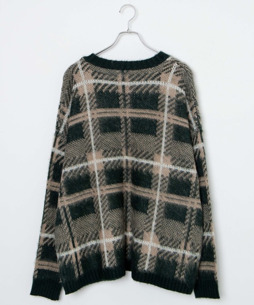 WEGO(ウィゴー)の「WEGO/モヘアライク総柄ビッグプルオーバー(ニット/セーター・メンズ・その他4/その他1/その他2/その他3・MEDIUM/LARGE)」の8枚目の写真