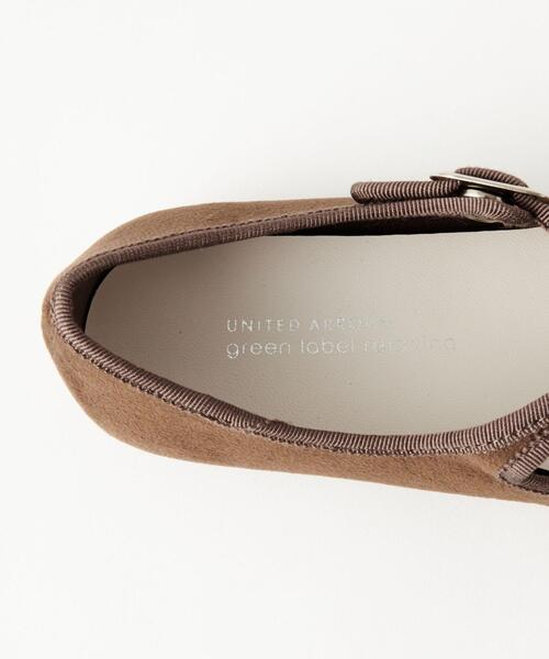 green label relaxing（グリーンレーベルリラクシング）の「ストラップ フラットシューズ 17cm-21cm（バレエシューズ・キッズ・オフホワイト/ブラック/ブラウン・17cm/18cm/19cm/20cm/21cm）」の9枚目の写真