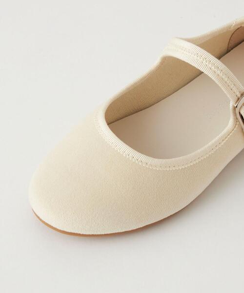 green label relaxing（グリーンレーベルリラクシング）の「ストラップ フラットシューズ 17cm-21cm（バレエシューズ・キッズ・オフホワイト/ブラック/ブラウン・17cm/18cm/19cm/20cm/21cm）」の13枚目の写真