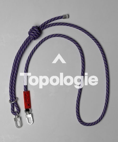 Topologie（トポロジー）の「Topologie/トポロジー　Topologie Wares Strap 8.0mm Rope Strap 【ストラップ単体】（スマホグッズ・メンズ・オレンジ/マスタード/グレー系その他3/パープル/その他3/イエロー/ネイビー/チャコール/その他1/その他11/その他10/レッド/グリーン/ブラック/アーミー/ブラック系その他/グレー/ブルー/ワンウォッシュ/その他24/その他7/その他4/ブラウン系その他3/カーキ・F）」の2枚目の写真
